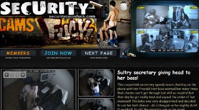 Security Cams Fuck